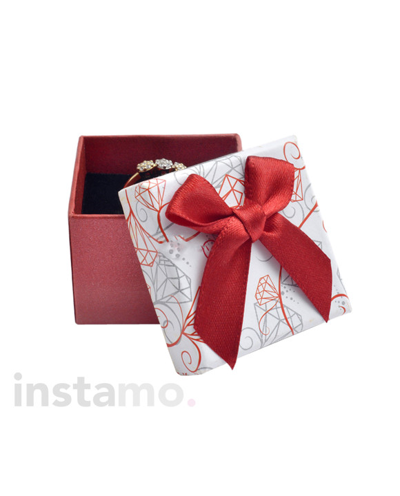 Papírová dárková krabička s mašlí-278240-20