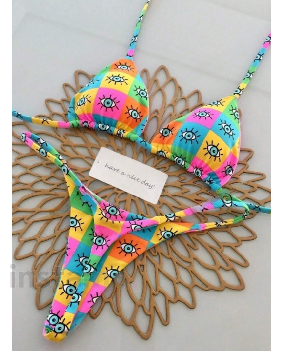 Dvoudílné vzorované plavky-319754-20