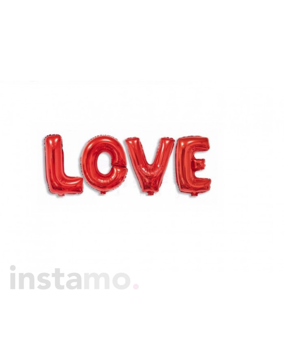 Set červených balónů LOVE-157988-20