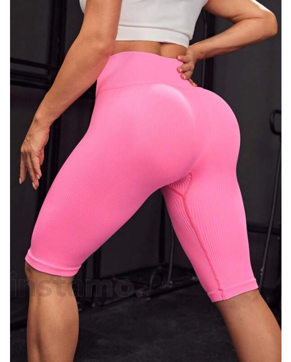 Růžové vroubkované kraťasy-289174-20