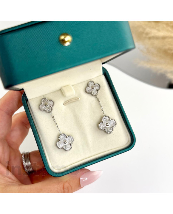 Dámské ocelové náušnice visací-321546-20