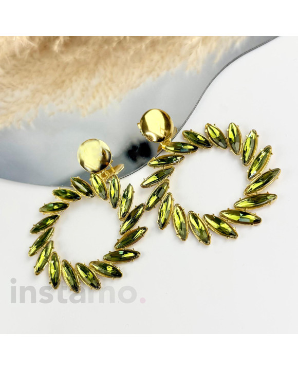 Dámske ocelové náušnice visací-321552-20