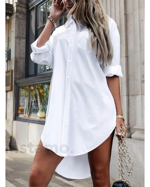 Bílé košilové šaty-316833-20