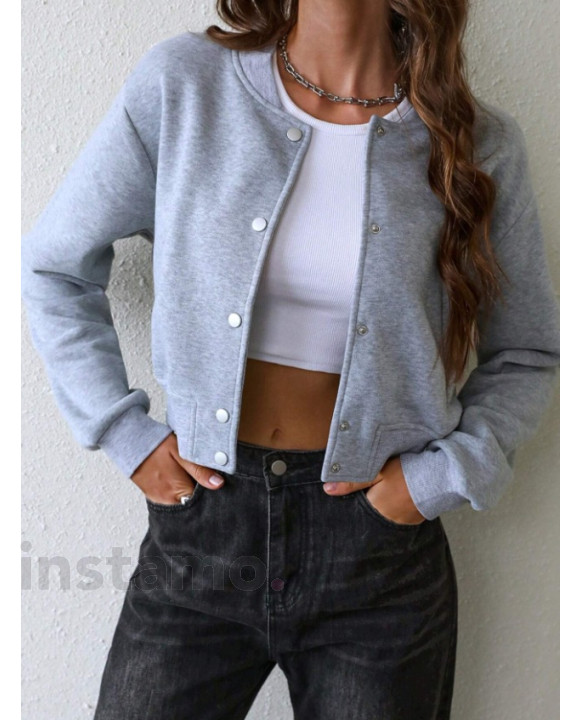 Šedá mikina na zapínání-317047-20