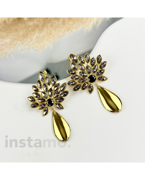 Dámské ocelové náušnice visací-321550-20