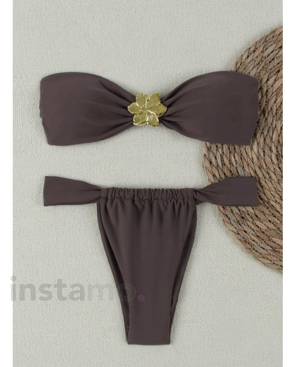 Hnědé dvoudílné plavky-316808-20