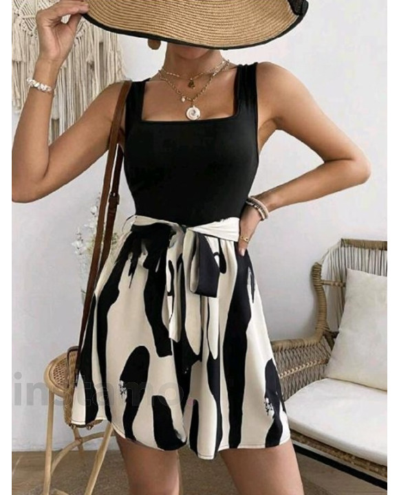 Černo-bílý overal-303005-20