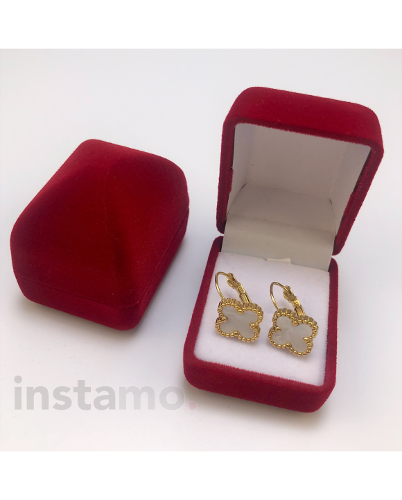 Dámské ocelové náušnice pozlacené-265325-20