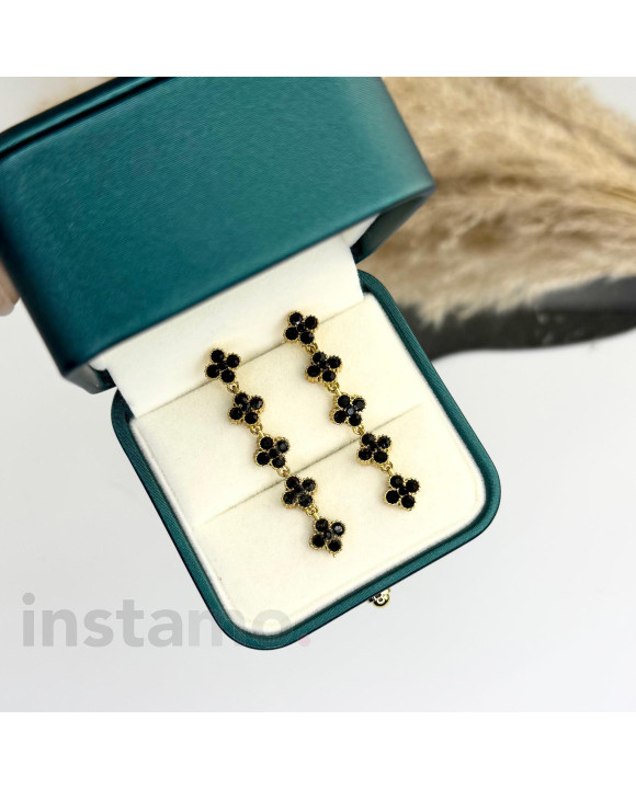 Dámské ocelové visací náušnice-321555-20