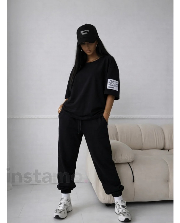 Černá tepáková souprava-326602-20