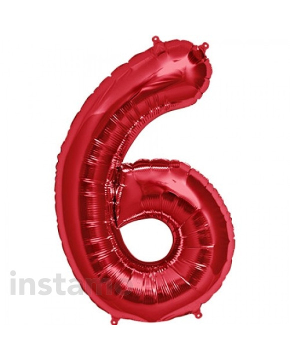 Červený balón 6-157504-20