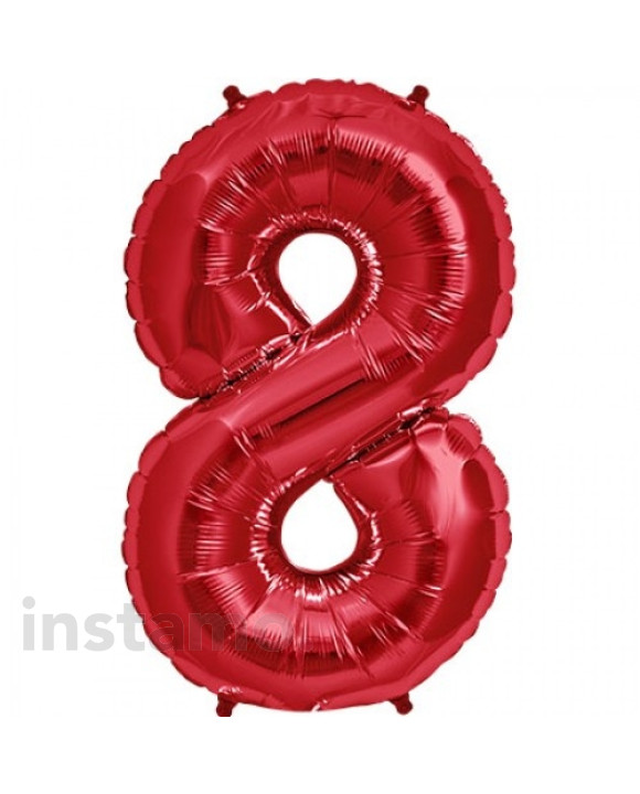 Červený balón 8-157496-20