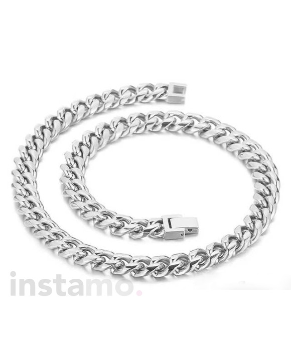 Pánský ocelový řetízek hrubý-318137-20