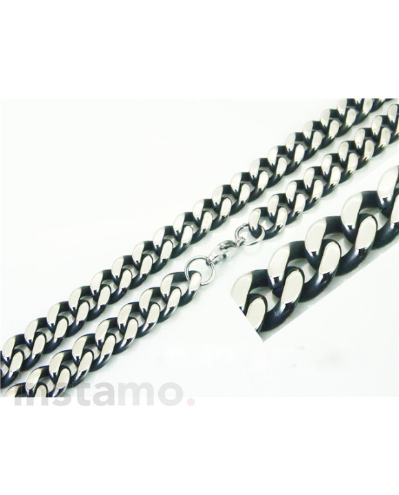 Pánský ocelový řetízek hrubý-318140-20