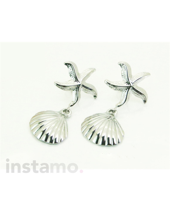 Dámské ocelové náušnice hvězdice-318047-20