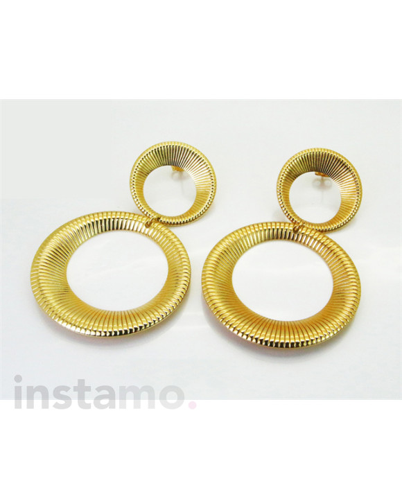 Dámské ocelové náušnice asymetrické-318048-20