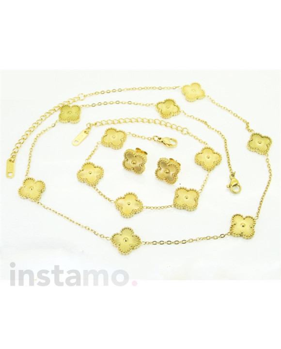 Dámská ocelová souprava květinka-318222-20