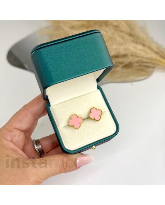 Ocelové náušnice pozlacené-321537-20