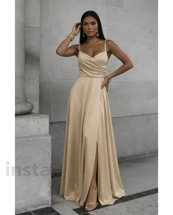 Champagne spoločenské šaty-326598-20