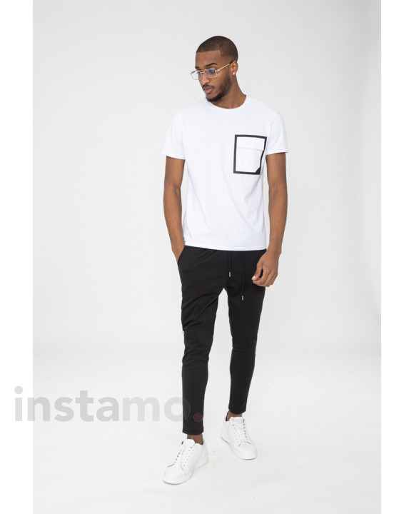 Bílé bavlněné tričko-245805-20