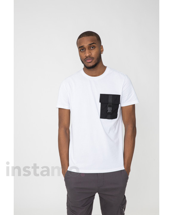 Bílé trendy tričko-244708-20