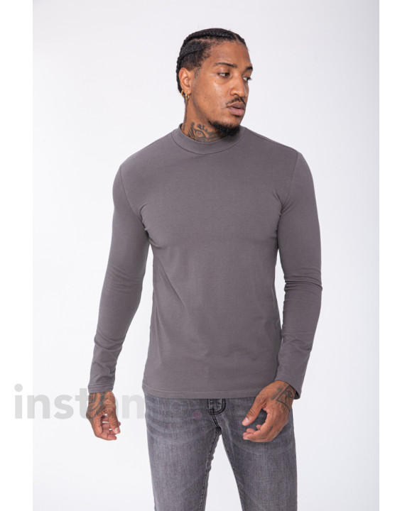 Šedý bavlněný rolák-253047-20