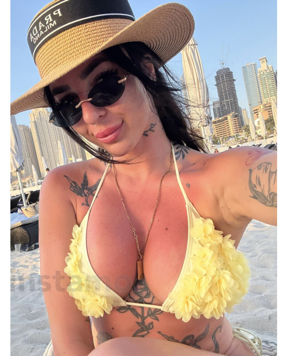 Žluté dvoudílné plavky-318438-20