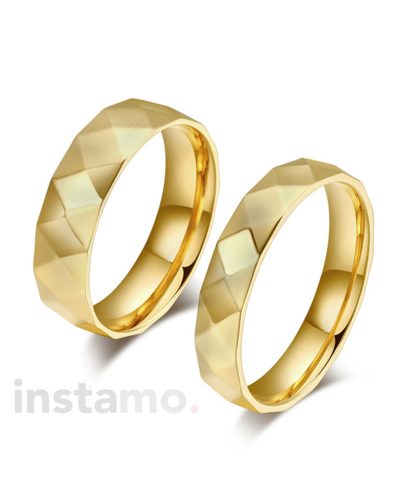 Dámska pozlátená obrúčka