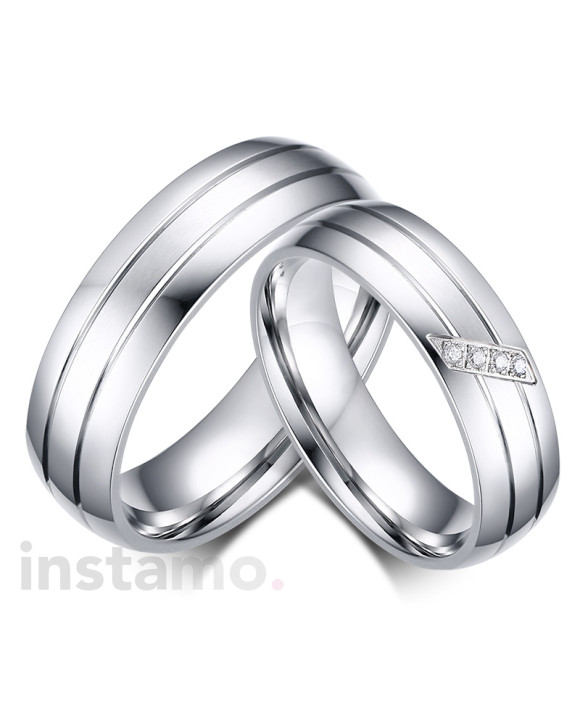 Pánska oceľová obrúčka