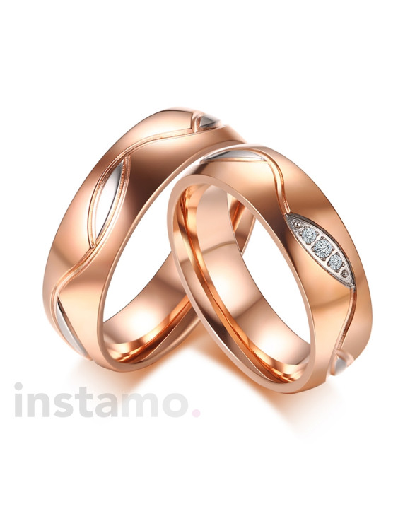 Dámska obrúčka Rosé Gold