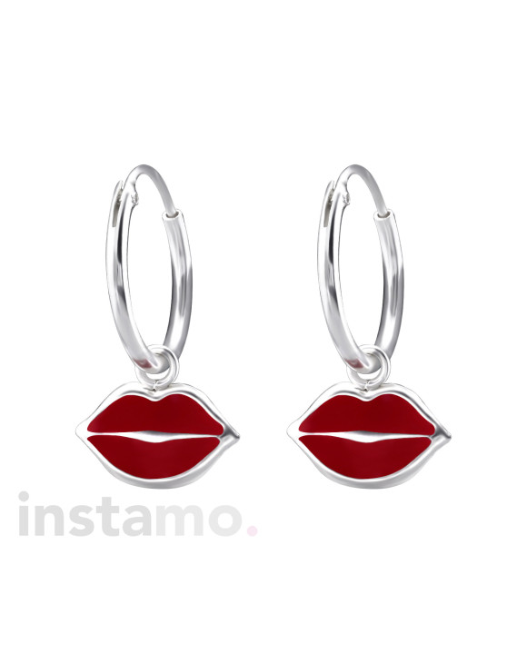 Stříbrné náušnice kruhové-313556-20