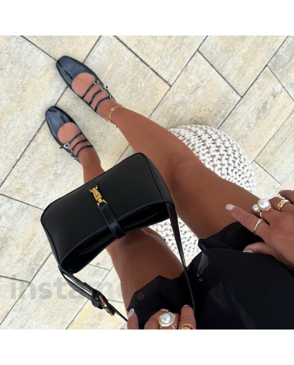 Černé lakované balerínky-303701-20