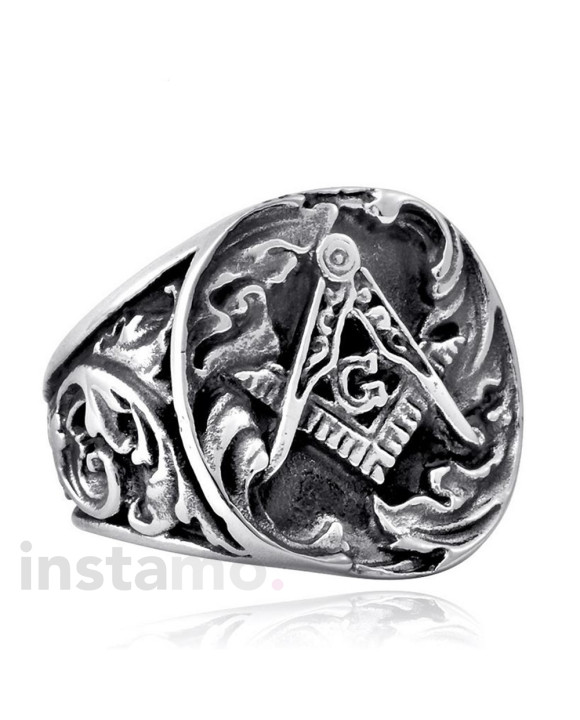 Pánsky oceľový prsteň