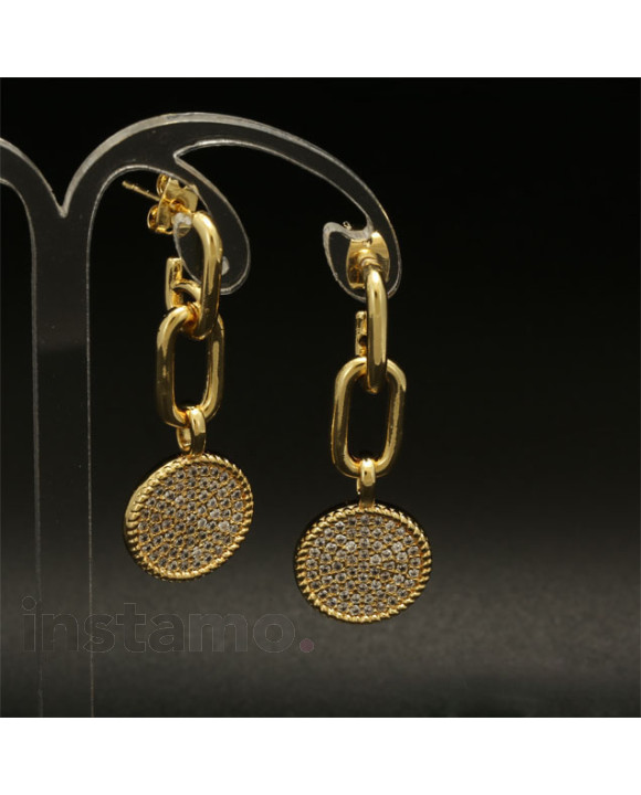 Dámské pozlacené náušnice-273763-20