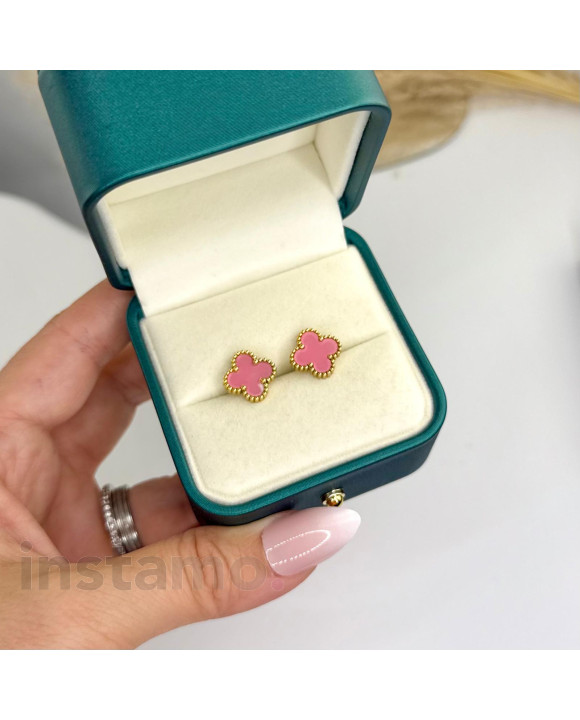 Ocelové náušnice pozlacené-321533-20