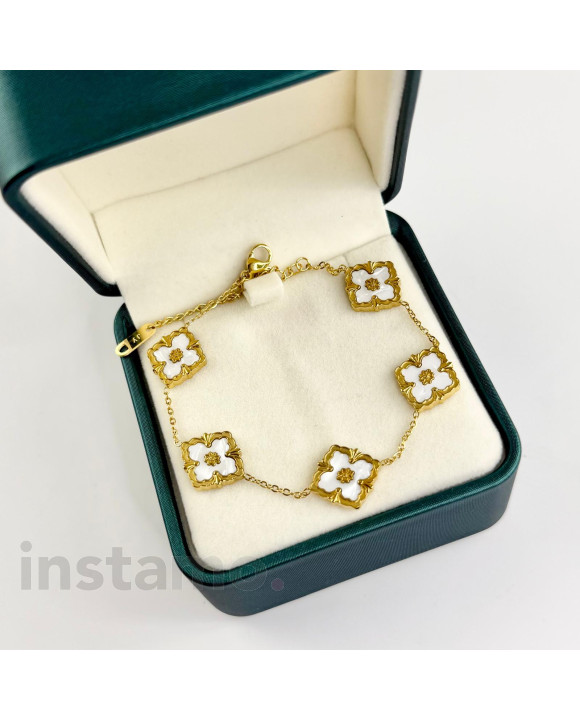 Dámský ocelový náramek-321586-20