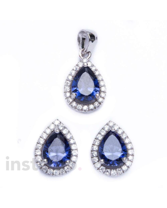 Dámská stříbrná souprava-257343-20