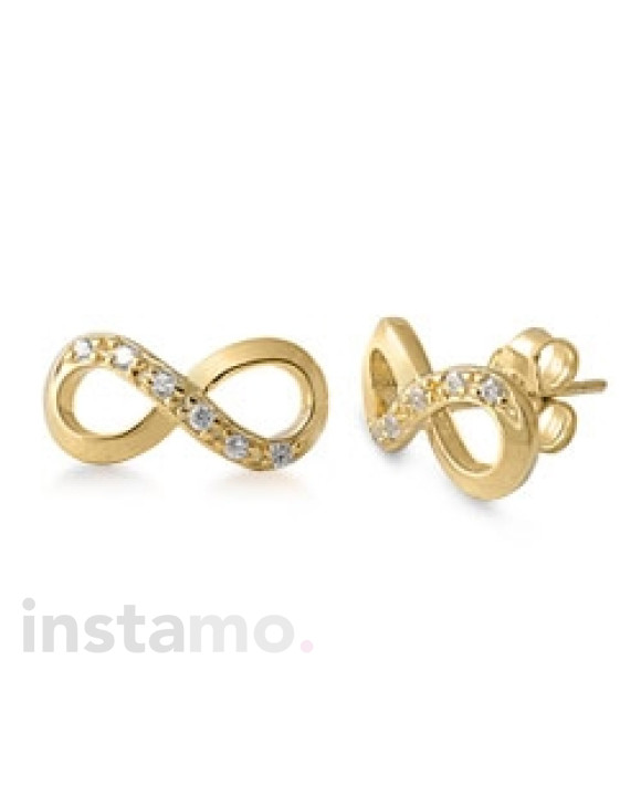 Stříbrné náušnice nekonečno-292838-20