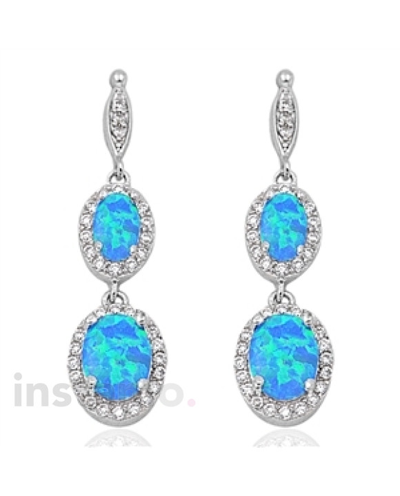 Dámské stříbrné náušnice-164521-20