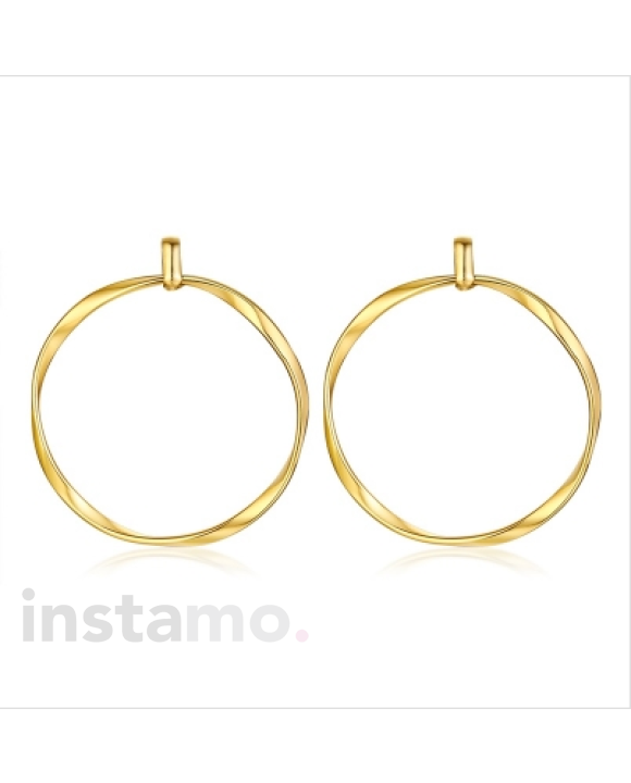 Dámské pozlacené náušnice-192368-20