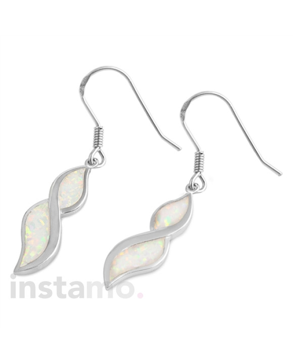 Stříbrné náušnice s opálem-164467-20