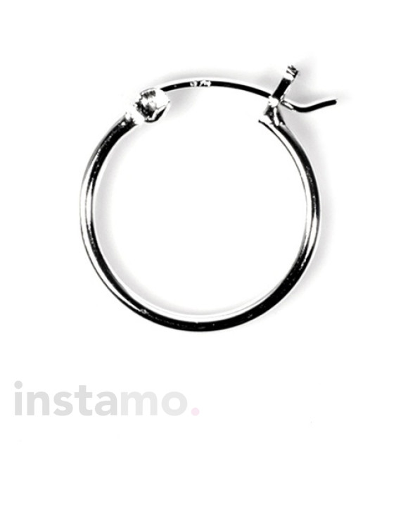 Dámské stříbrné náušnice 30mm-164490-20