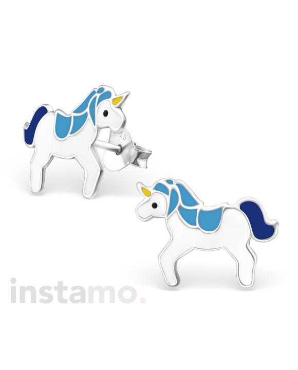 Detské strieborné náušnice