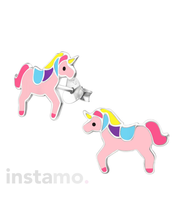 Detské strieborné náušnice