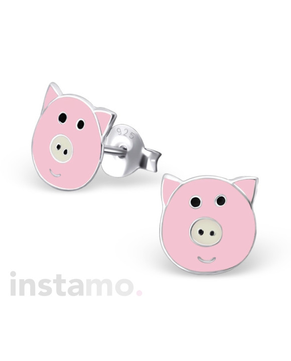 Detské strieborné náušnice