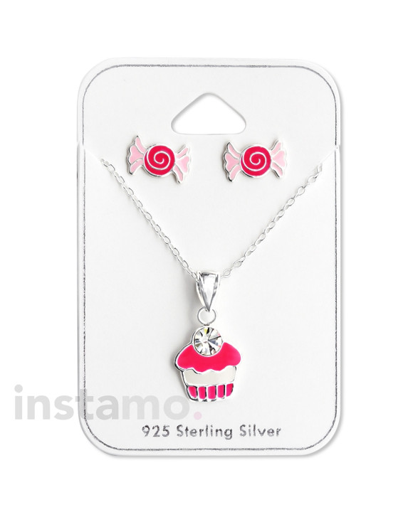 Detský strieborný set