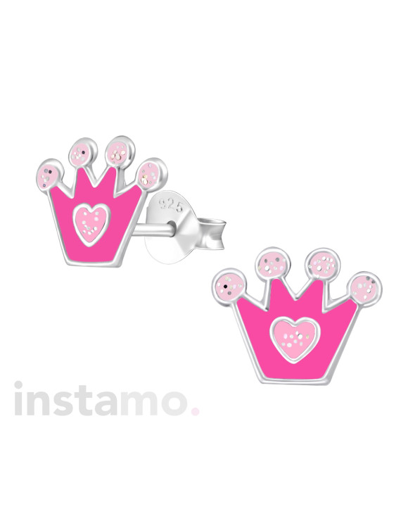 Detské strieborné náušnice