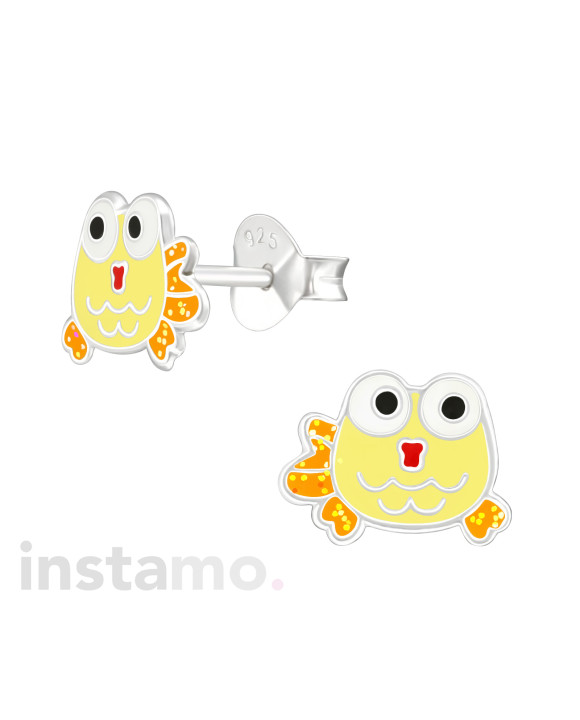 Stříbrné náušnice rybka-294599-20