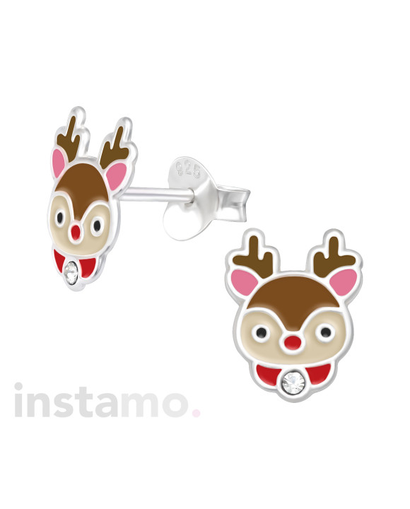 Stříbrné náušnice Vánoce-294939-20