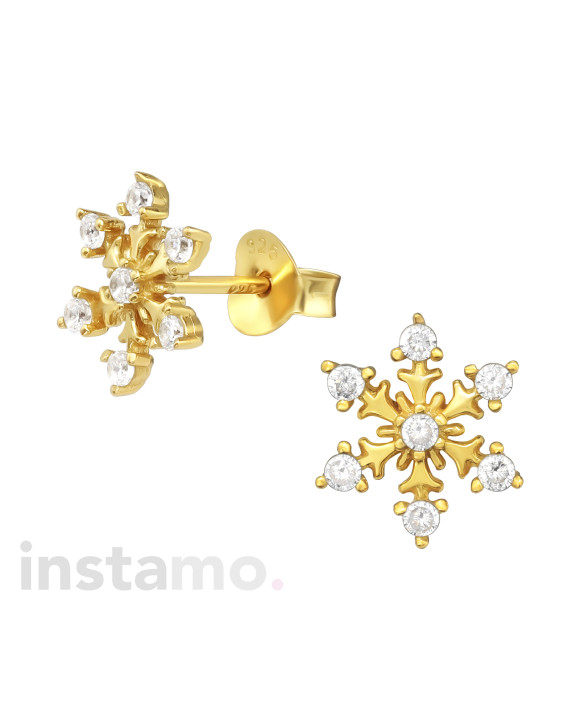 Stříbrné náušnice Vánoce-294925-20